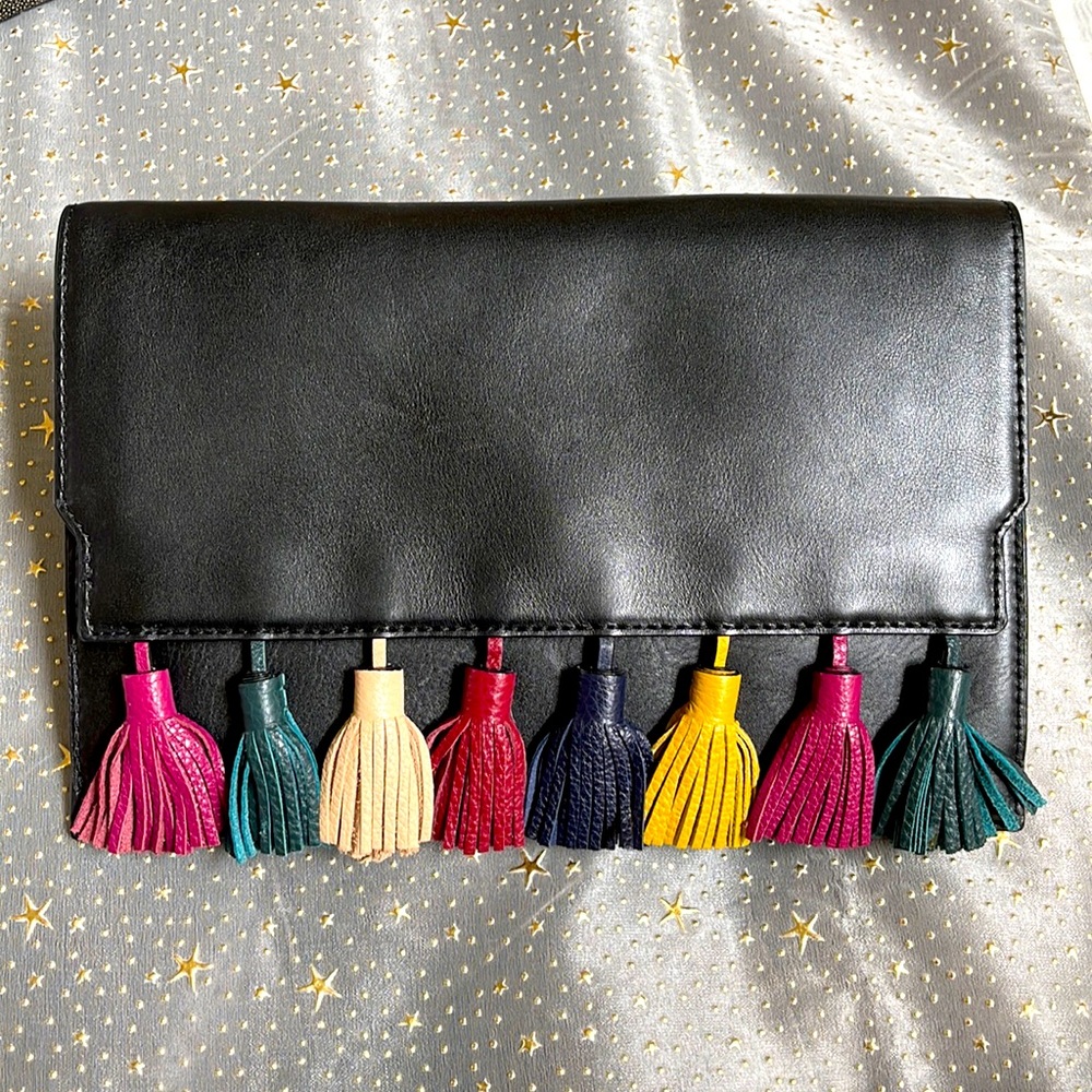 Rebecca Minkoff Sofia Ladies Leather Clutch.